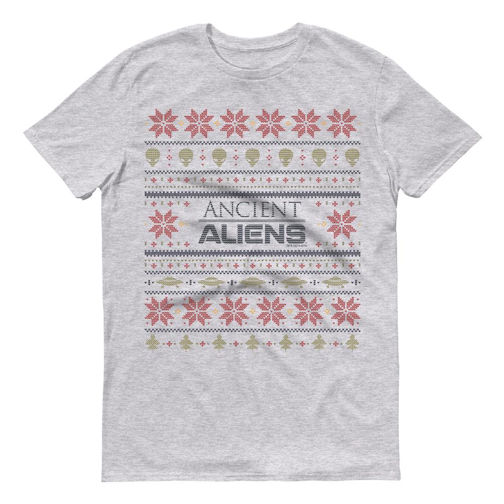 Ancient Aliens Holiday Short Sleeve T-Shirt