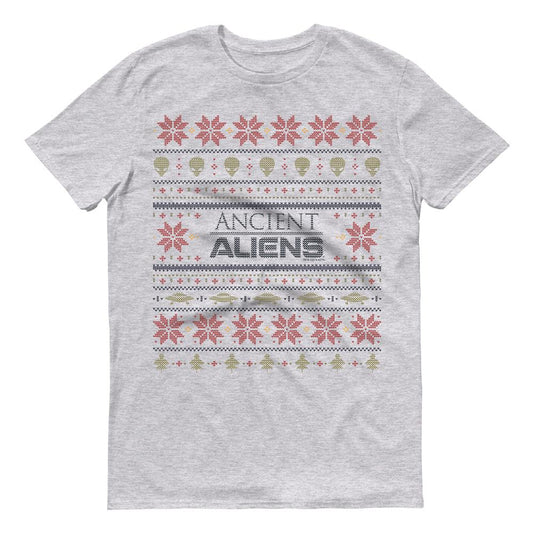 Ancient Aliens Holiday Short Sleeve T-Shirt-0