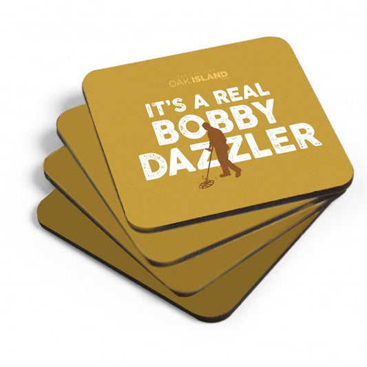 The Curse of Oak Island It's a Real Bobby Dazzler Coasters-0