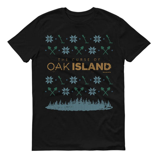 The Curse of Oak Island Holiday Short Sleeve T-Shirt-3