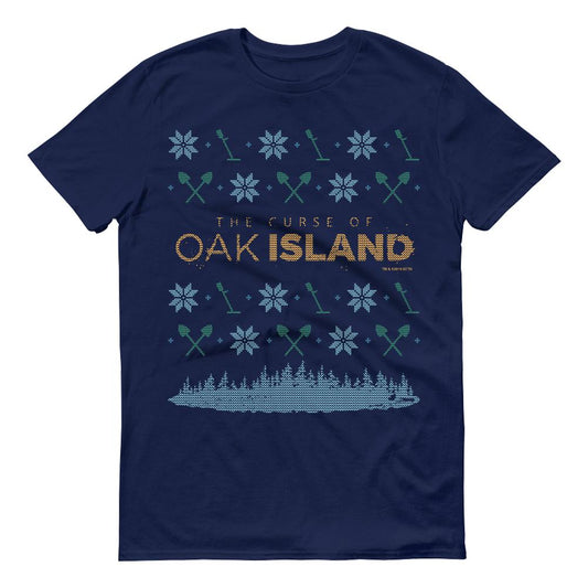 The Curse of Oak Island Holiday Short Sleeve T-Shirt-4