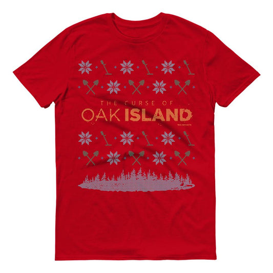 The Curse of Oak Island Holiday Short Sleeve T-Shirt-0