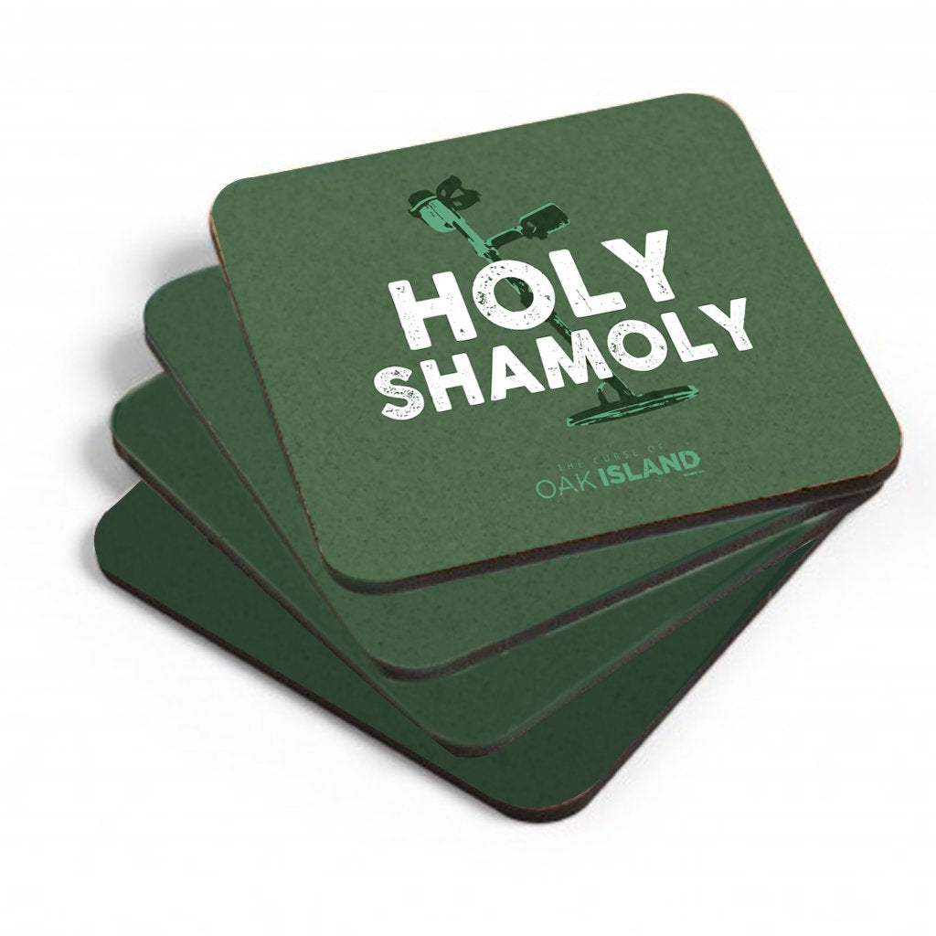 The Curse of Oak Island Holy Shamoly Coasters