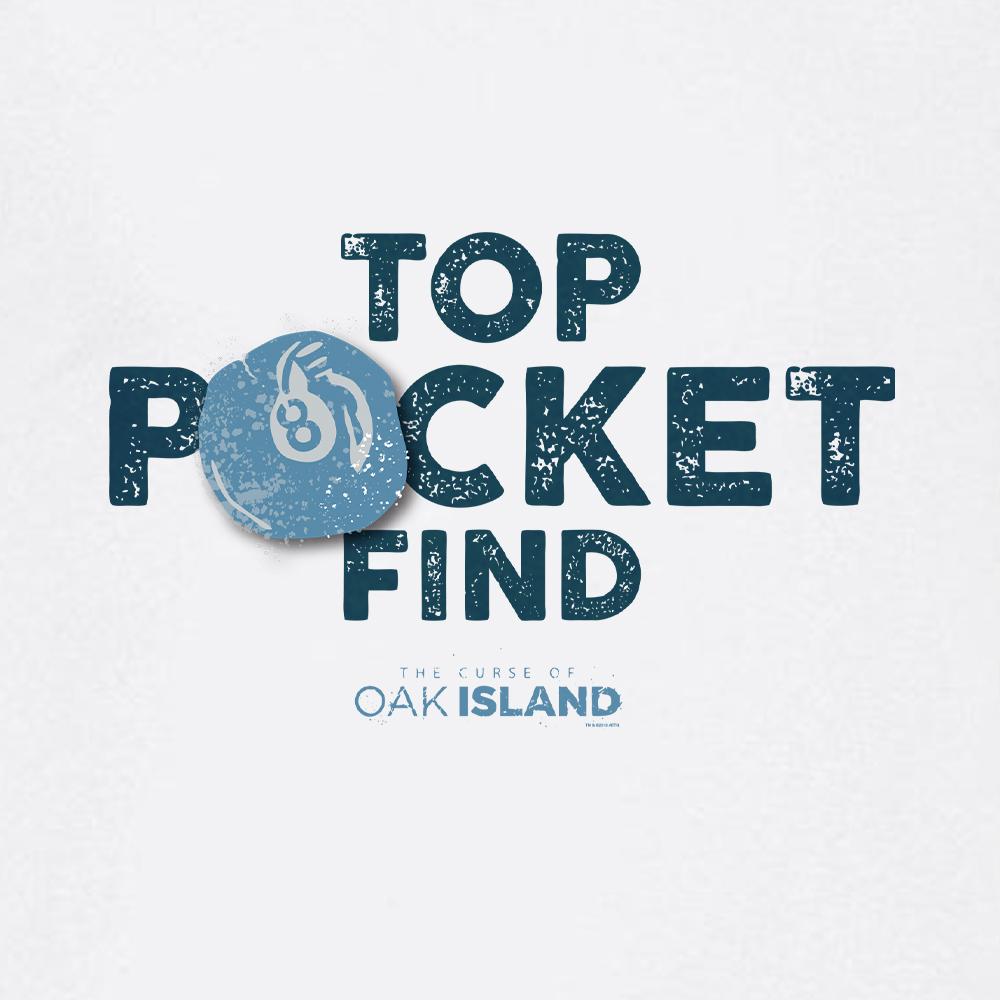 The Curse of Oak Island Top Pocket Find Men's Short Sleeve T-Shirt