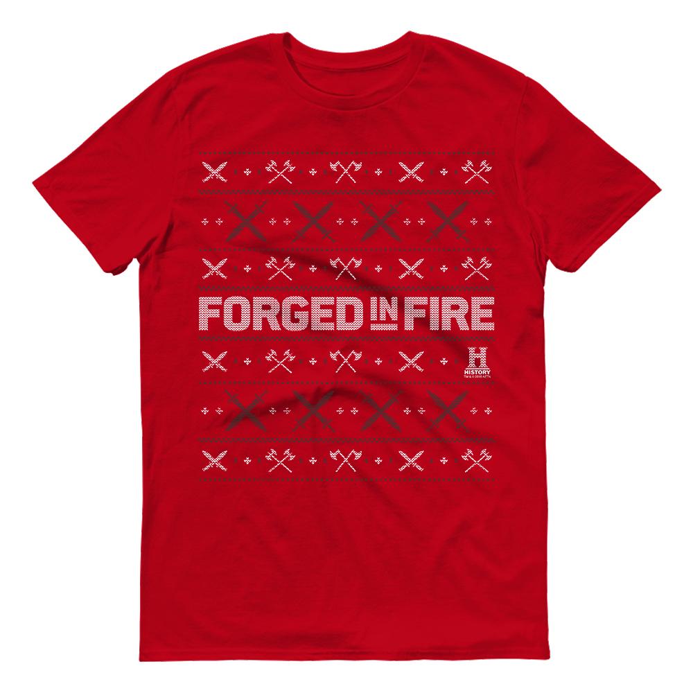 Forged in Fire Holiday Short Sleeve T-Shirt