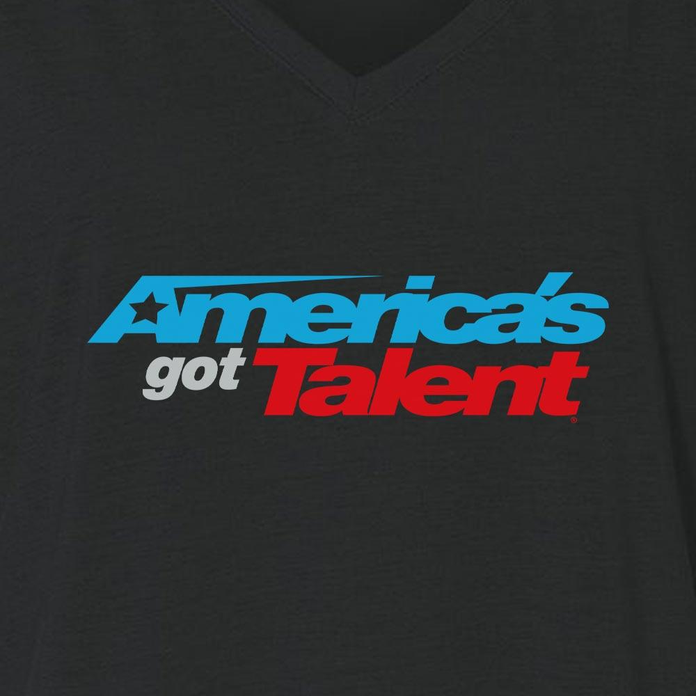 America's Got Talent Logo Women's Relaxed V-Neck T-Shirt
