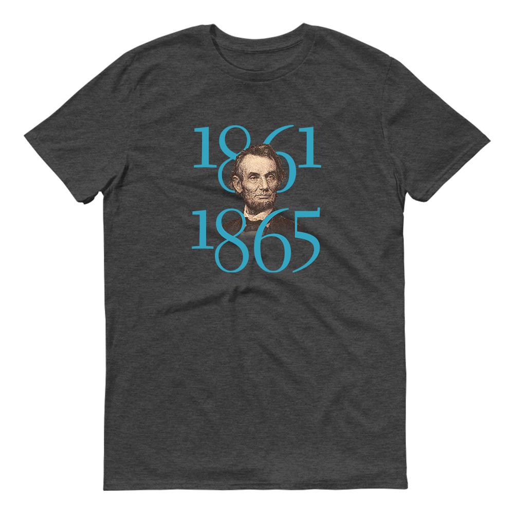 HISTORY Collection Abraham Lincoln Great Lesson of Peace Quote & Portrait Adult Short Sleeve T-Shirt