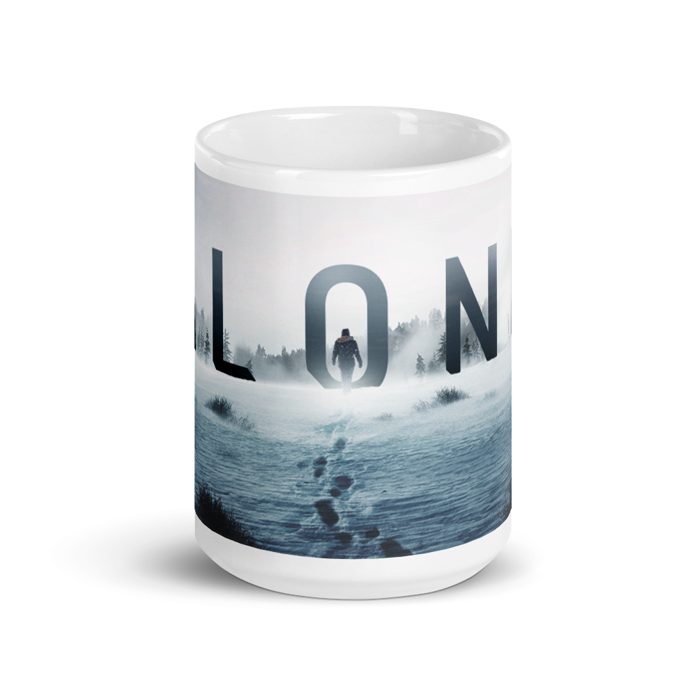 Alone White Mug