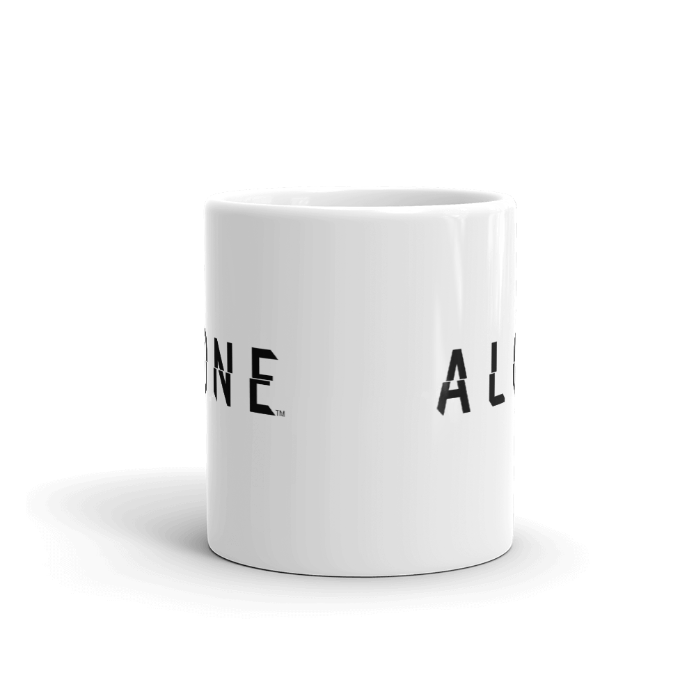 Alone Logo White Mug