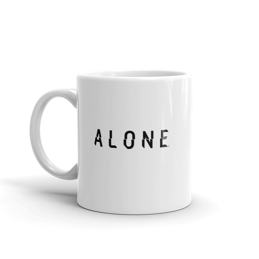 Alone Logo White Mug