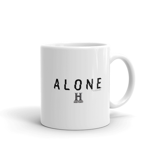 Alone Logo White Mug-1