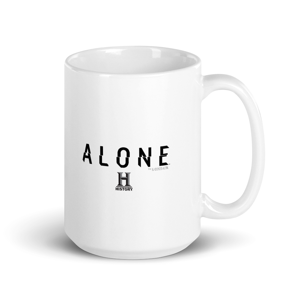 Alone Logo White Mug