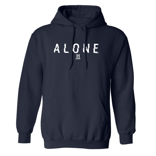 Alone Logo Fleece Hooded Sweatshirt-2