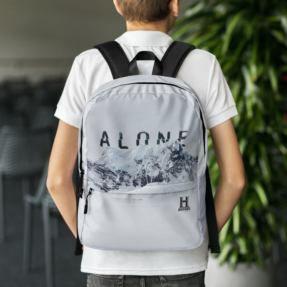 Alone Mountain Range Premium Backpack