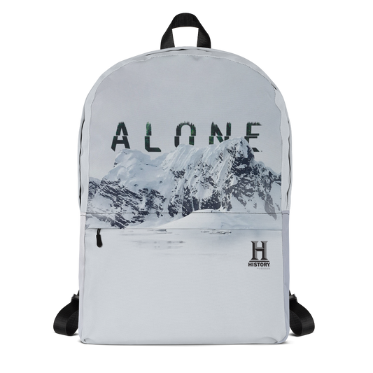 Alone Mountain Range Premium Backpack-0