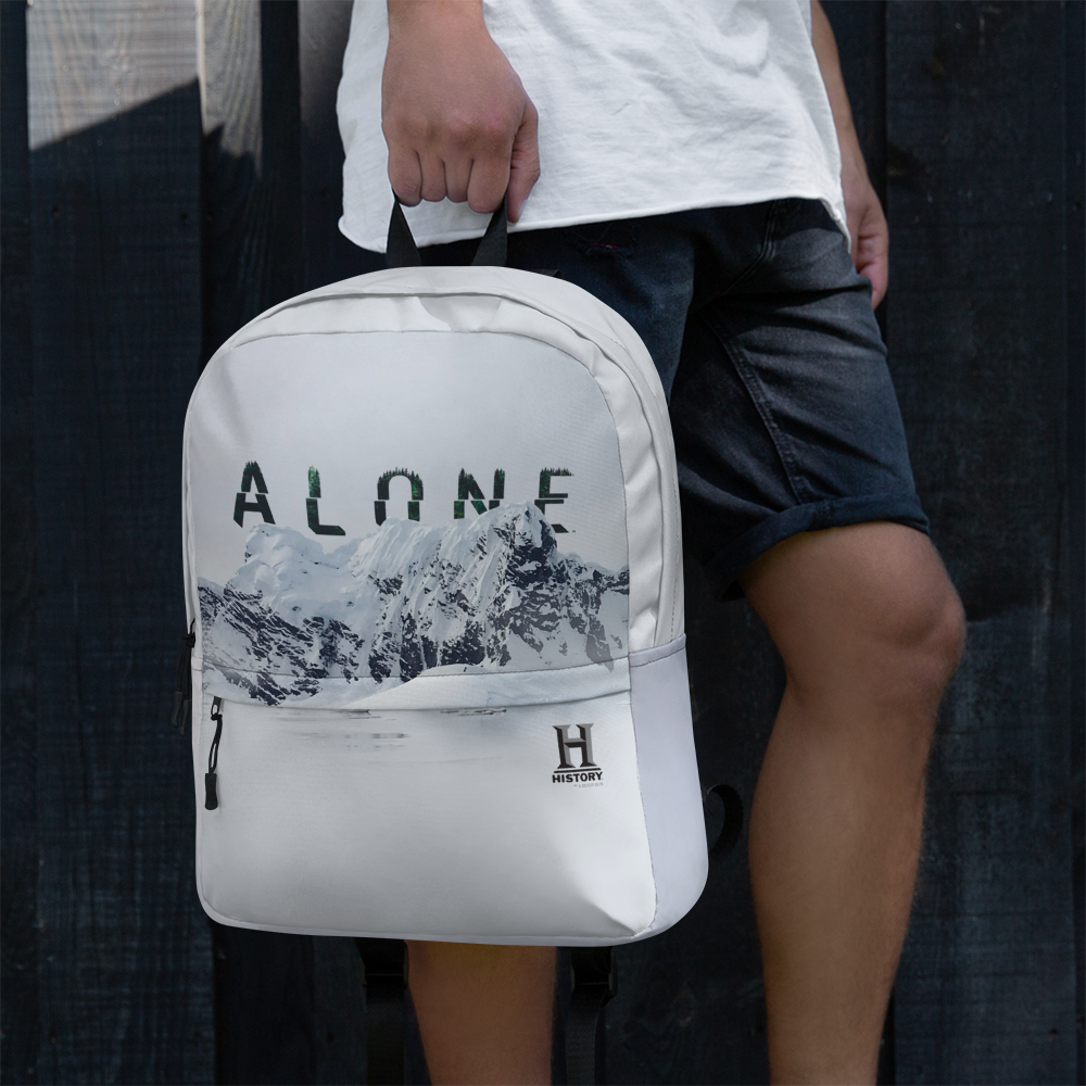 Alone Mountain Range Premium Backpack