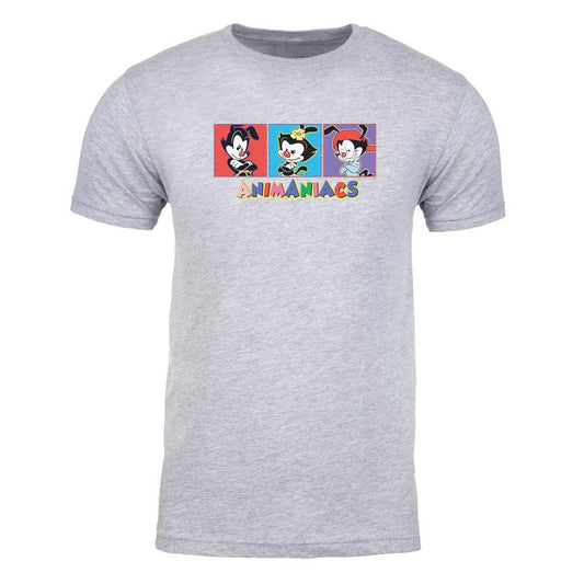 Animaniacs 3 Square Adult Short Sleeve T-Shirt-3