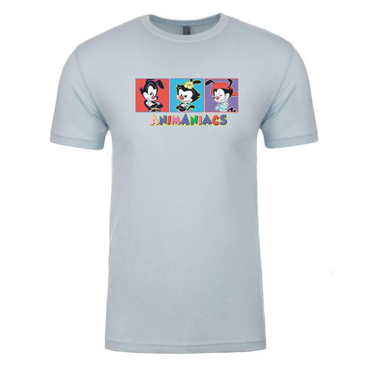 Animaniacs 3 Square Adult Short Sleeve T-Shirt-0