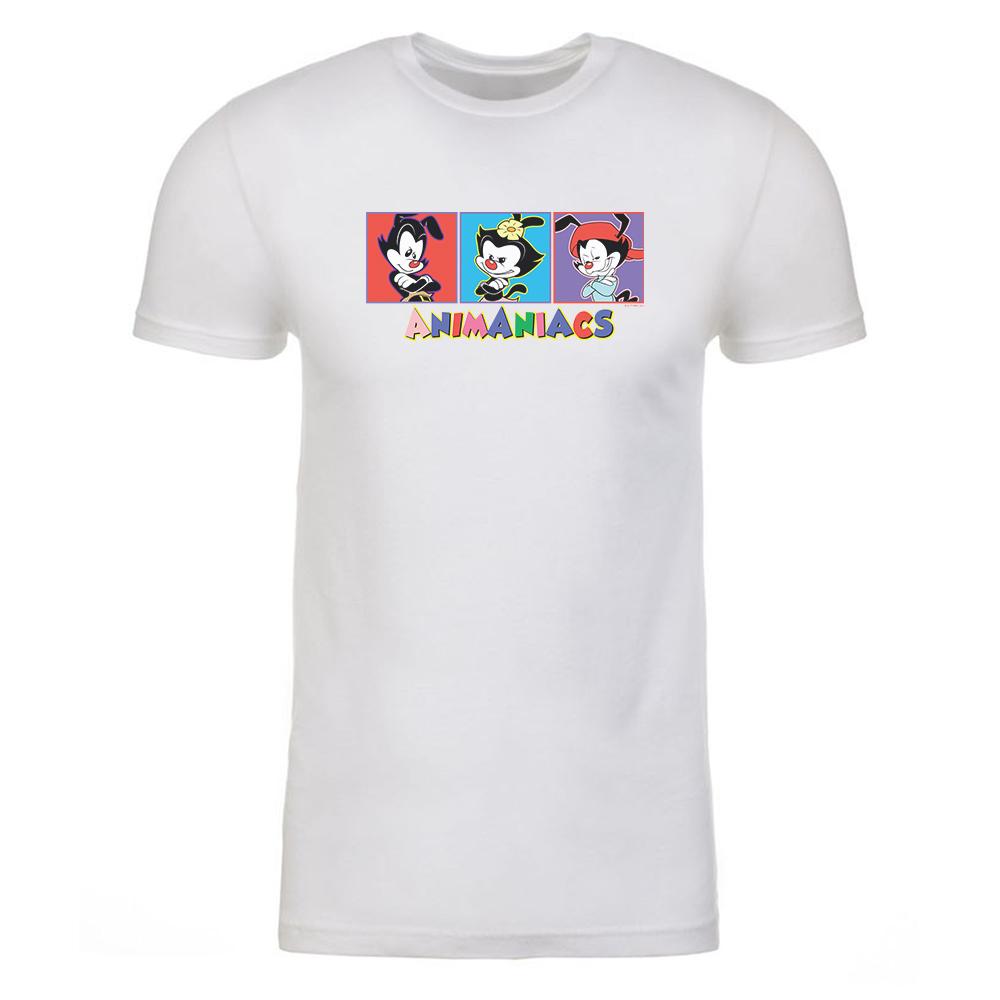 Animaniacs 3 Square Adult Short Sleeve T-Shirt