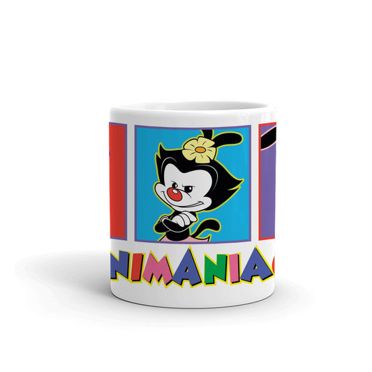 Animaniacs 3 Square White Mug-2