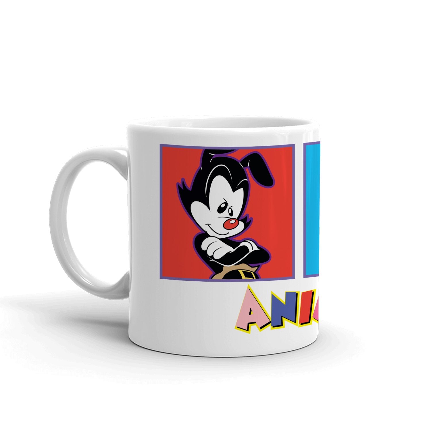 Animaniacs 3 Square White Mug