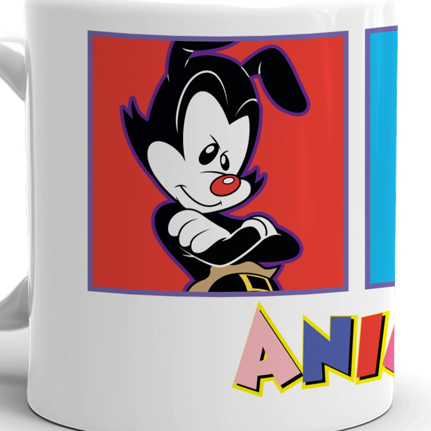 Animaniacs 3 Square White Mug