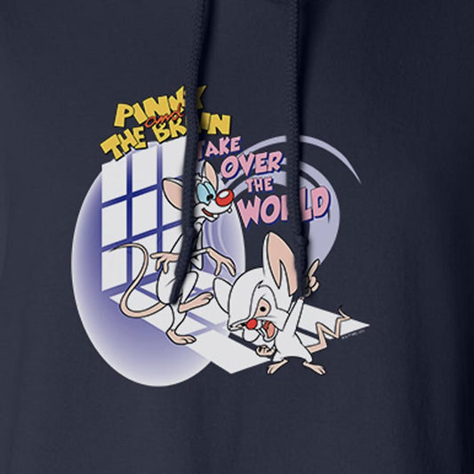 Animaniacs Pinky and the Brain Kids Hooded Sweatshirt-1