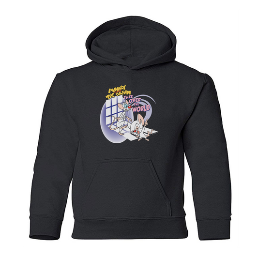 Animaniacs Pinky and the Brain Kids Hooded Sweatshirt-3