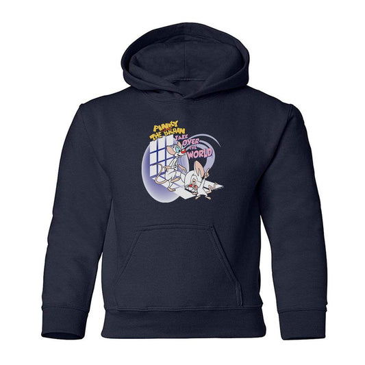 Animaniacs Pinky and the Brain Kids Hooded Sweatshirt-0