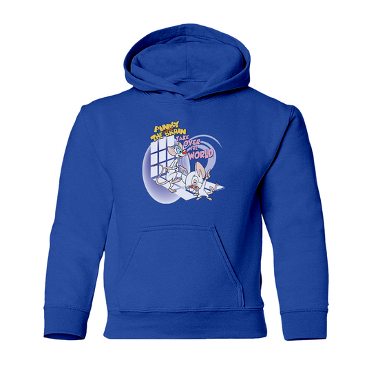 Animaniacs Pinky and the Brain Kids Hooded Sweatshirt-2