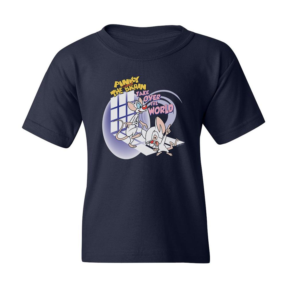 Animaniacs Pinky and the Brain Kids Short Sleeve T-Shirt