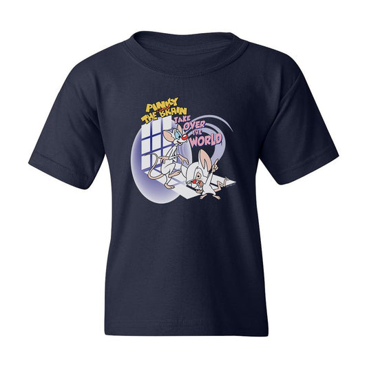 Animaniacs Pinky and the Brain Kids Short Sleeve T-Shirt-1