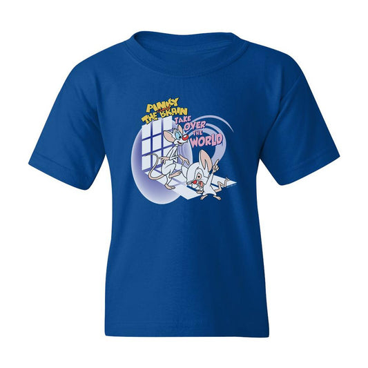 Animaniacs Pinky and the Brain Kids Short Sleeve T-Shirt-2