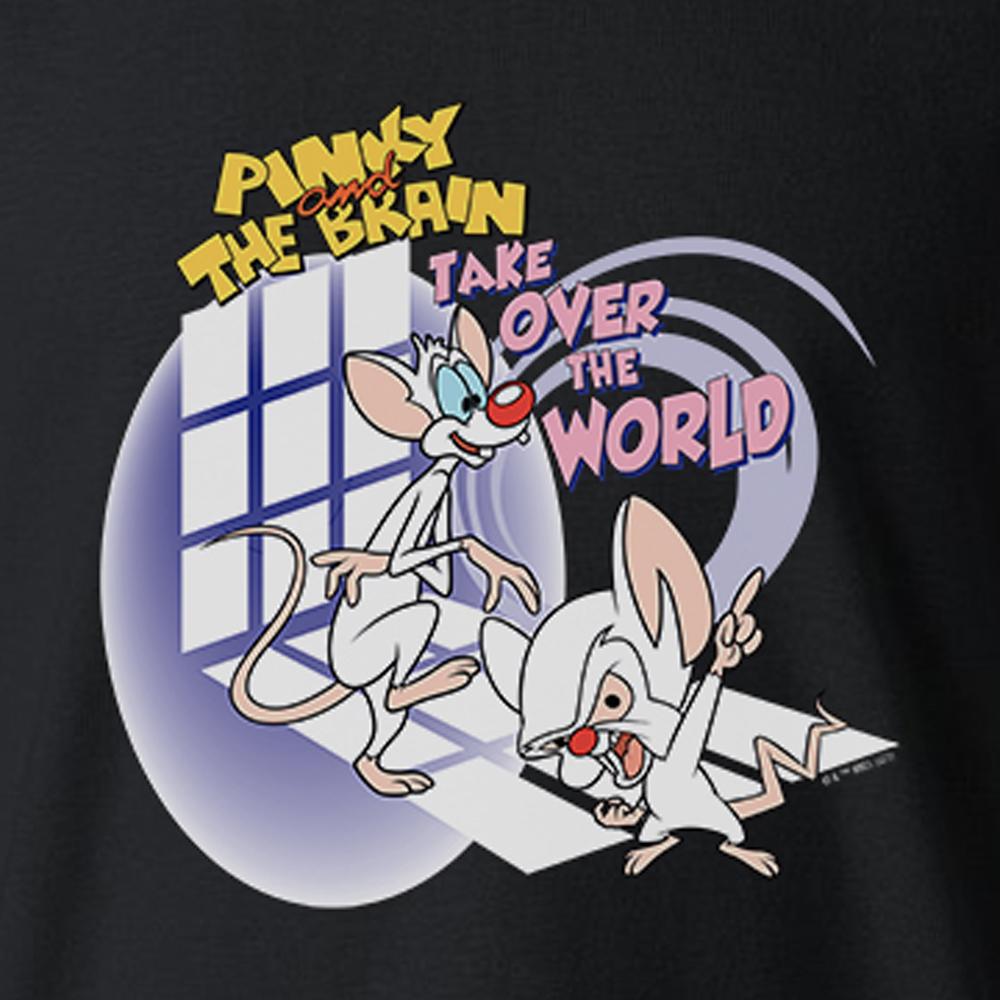 Animaniacs Pinky and the Brain Adult Short Sleeve T-Shirt