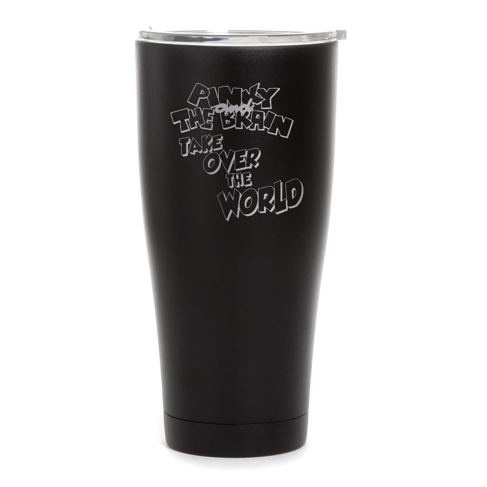 Animaniacs Pinky and the Brain Laser Engraved SIC Tumbler