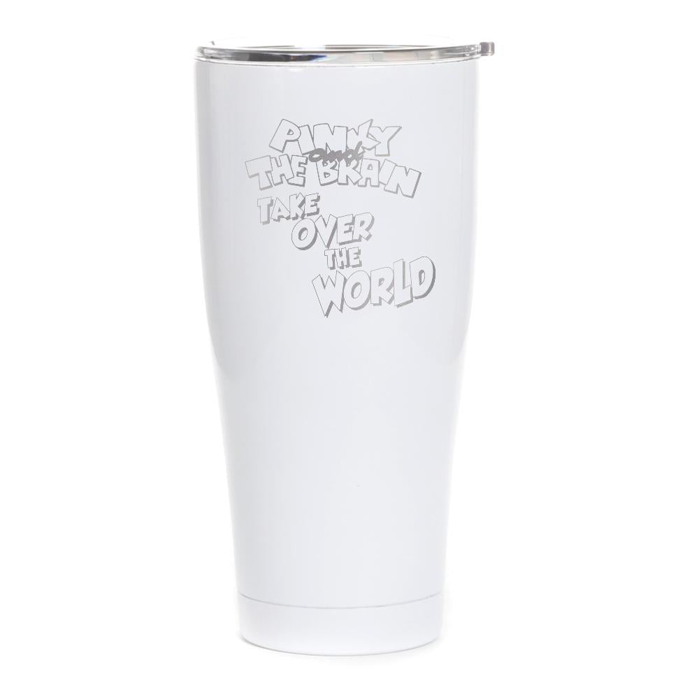 Animaniacs Pinky and the Brain Laser Engraved SIC Tumbler