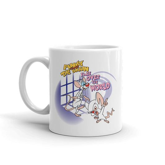 Animaniacs Pinky and the Brain White Mug-0