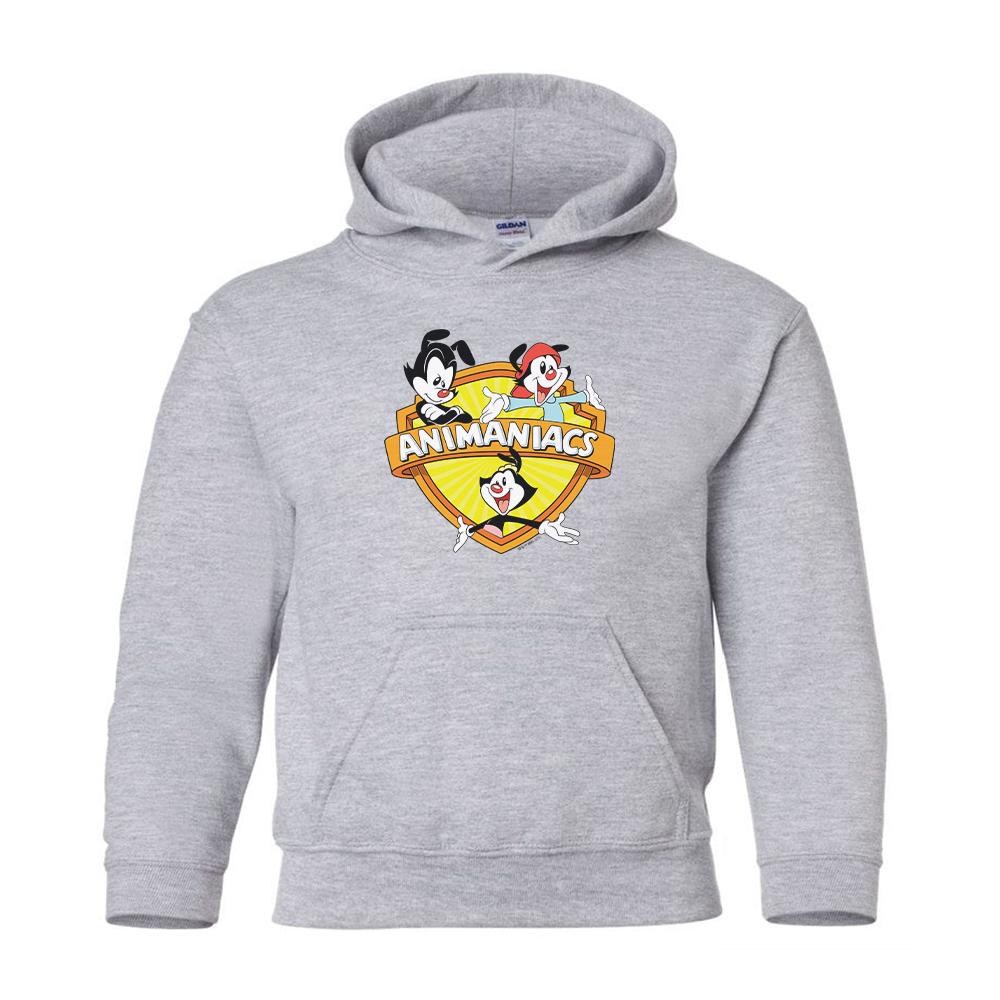 Animaniacs Shield Kids Hooded Sweatshirt