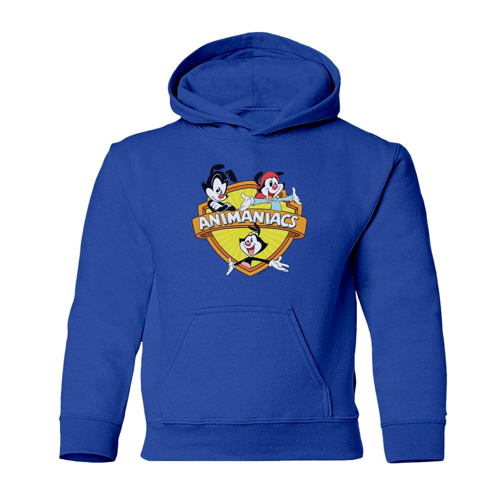 Animaniacs Shield Kids Hooded Sweatshirt