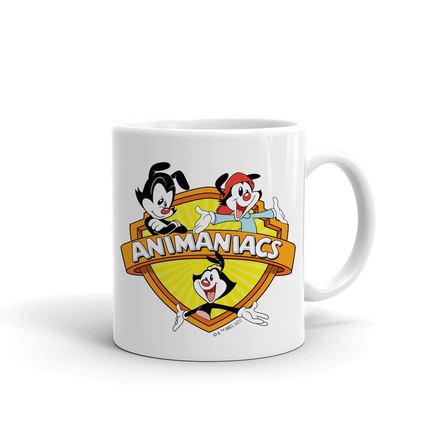 Animaniacs Shield White Mug