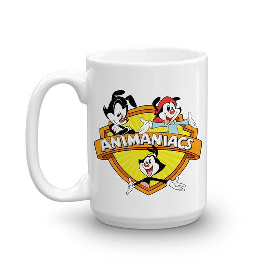 Animaniacs Shield White Mug-3