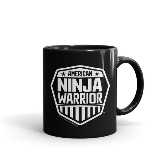 American Ninja Warrior Logo Black Mug-1