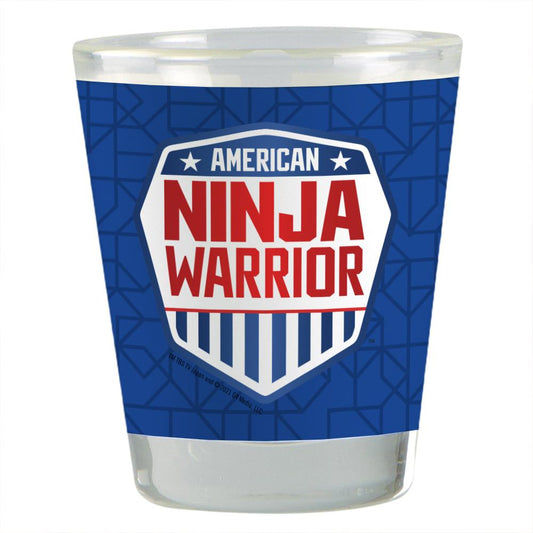 American Ninja Warrior Logo Shot Glass-2