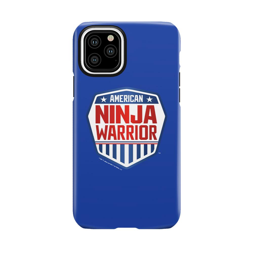 American Ninja Warrior Royal Blue iPhone Tough Phone Case