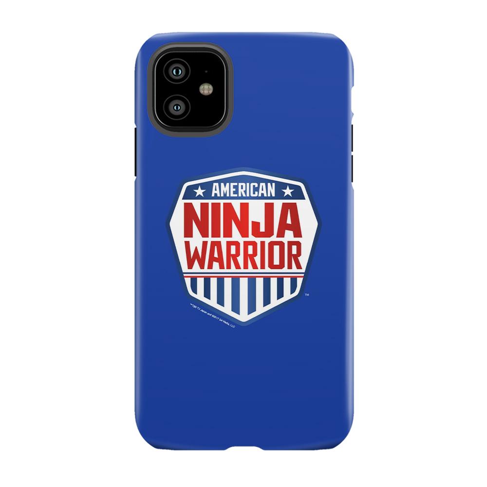 American Ninja Warrior Royal Blue iPhone Tough Phone Case