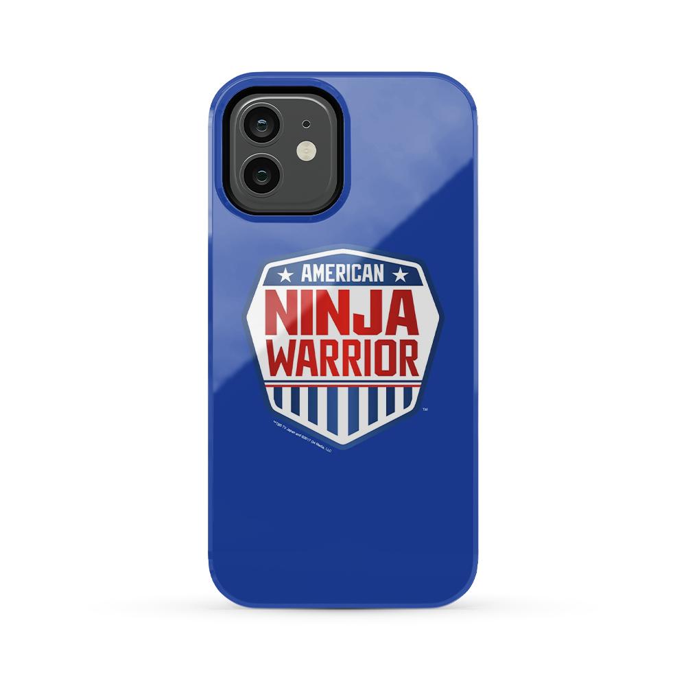 American Ninja Warrior Royal Blue iPhone Tough Phone Case