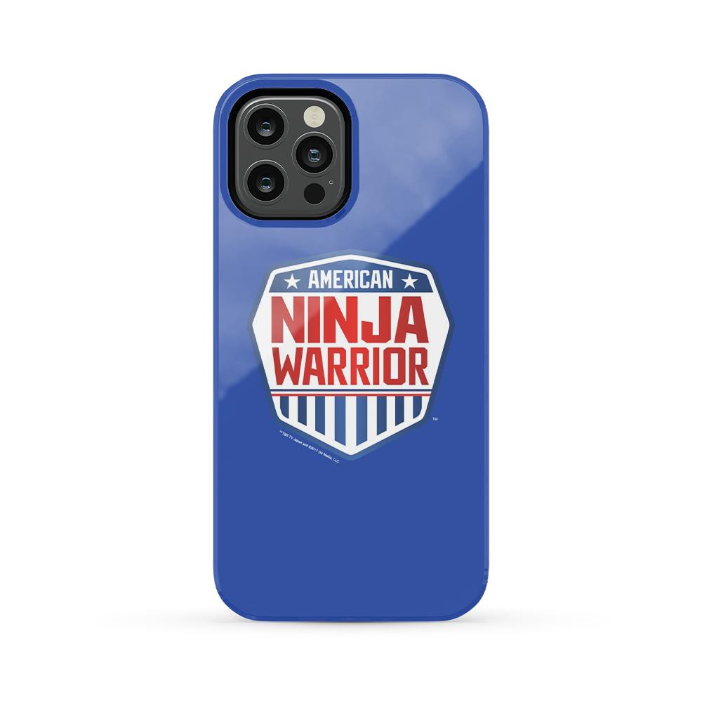 American Ninja Warrior Royal Blue iPhone Tough Phone Case