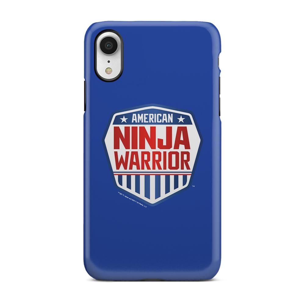 American Ninja Warrior Royal Blue iPhone Tough Phone Case