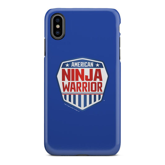 American Ninja Warrior Royal Blue iPhone Tough Phone Case-5