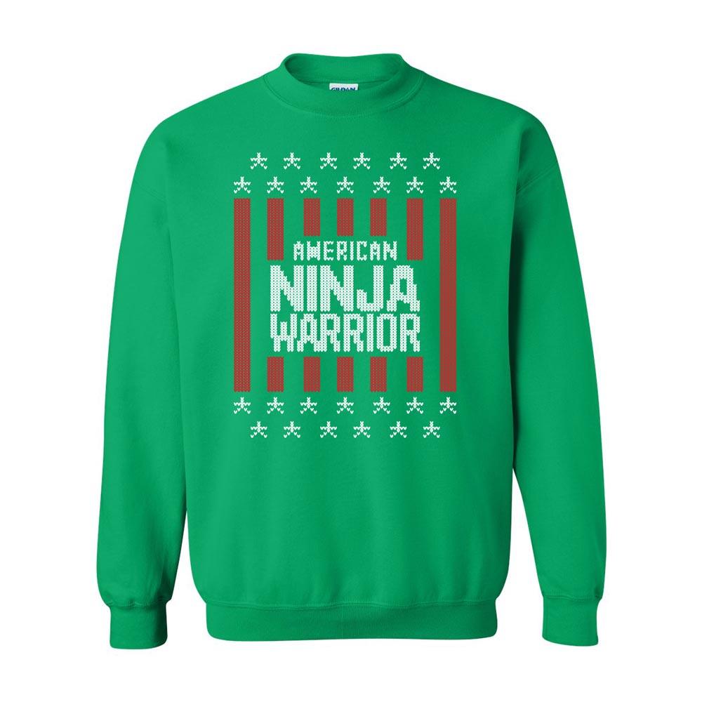 American Ninja Warrior Holiday Christmas Sweatshirt